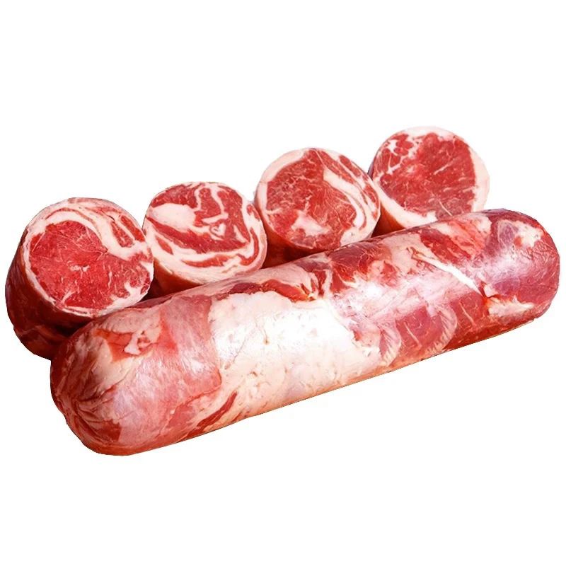 内蒙草原羔羊肉卷 排酸干肉 涮火锅首选 冷链包邮