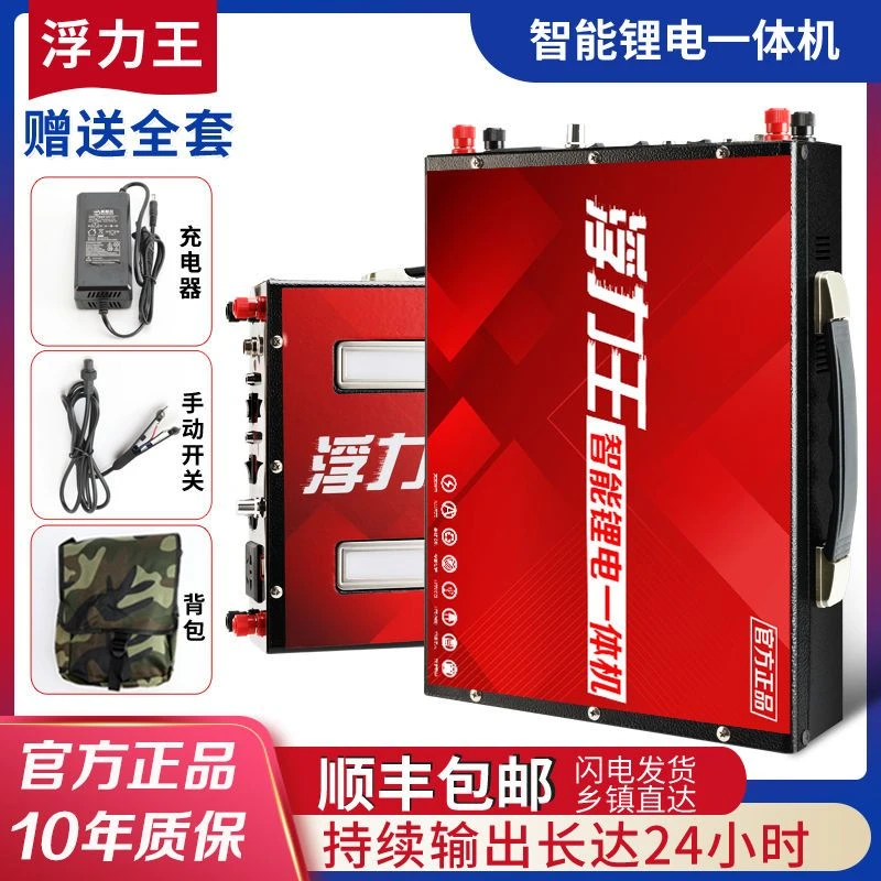199v新款锂电池一体机全套大功率电瓶逆变器一体机进口锂电瓶