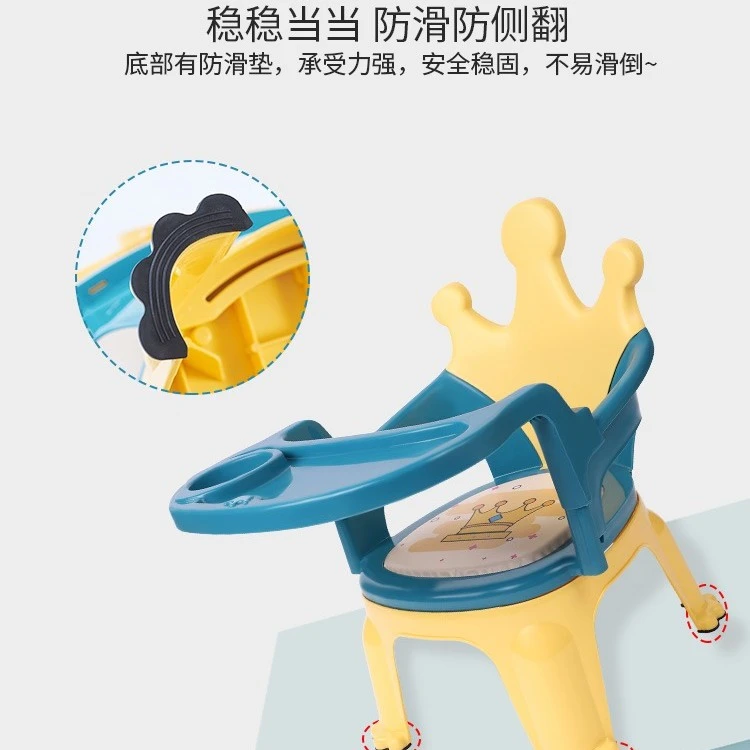 家用宝宝吃饭餐椅叫椅凳子1-3岁儿童座椅餐桌卡通椅幼儿园叫叫椅