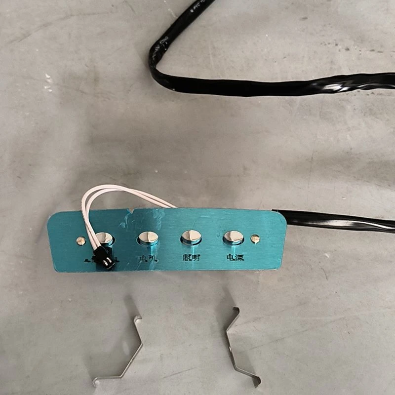 商用抽油烟机配件老式油烟机控制开关板四键琴式通用控制器面板