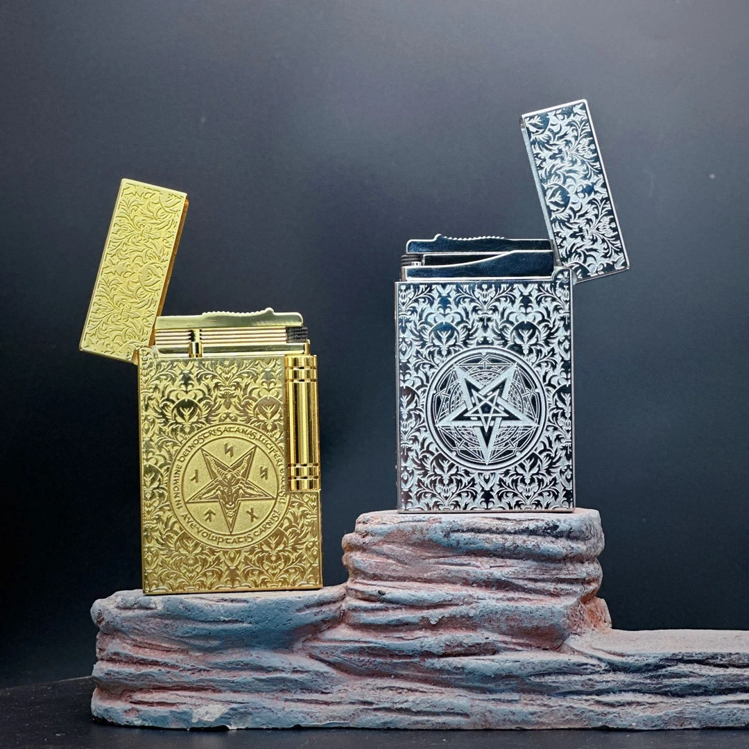 法国都柏特“撒旦赞歌”朗声打火机高档精品大气个性复古男士打火机