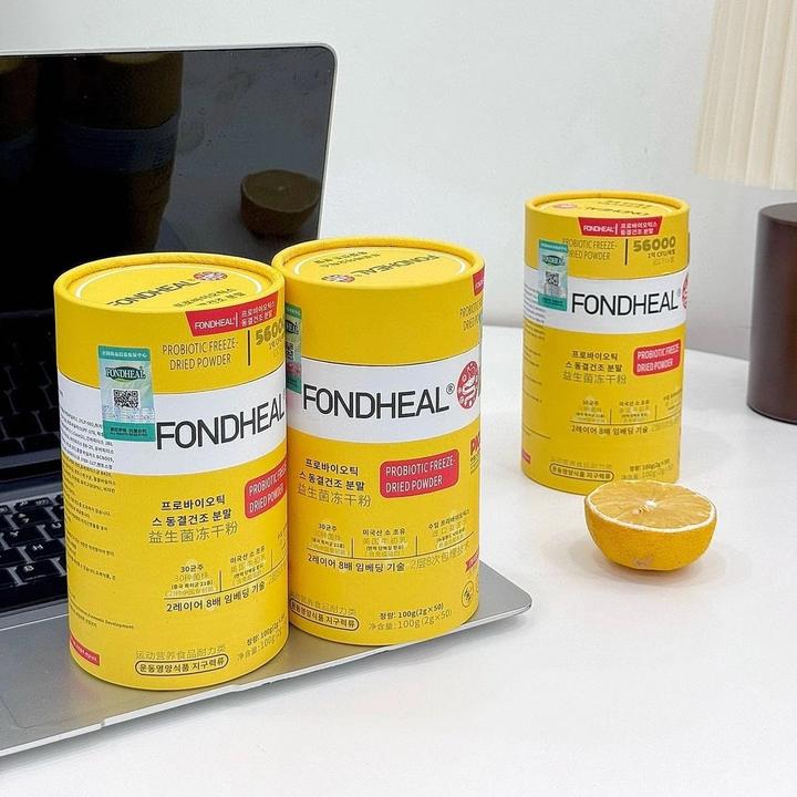 【正品保障】FONDHEAL黄帽子益生冻干粉冲泡饮用 21大专利 试吃一桶