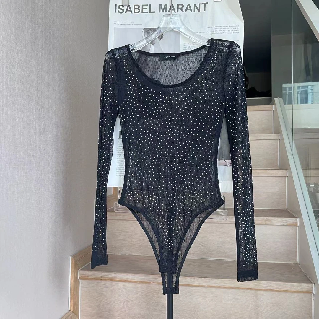 【ZY-原创&设计】高级感满钻彩钻小姐姐连体衣 CZ006