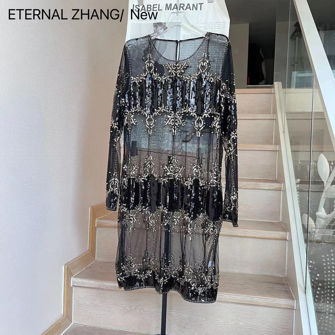 【ZY-原创&设计】高定重工千金连衣裙 L010