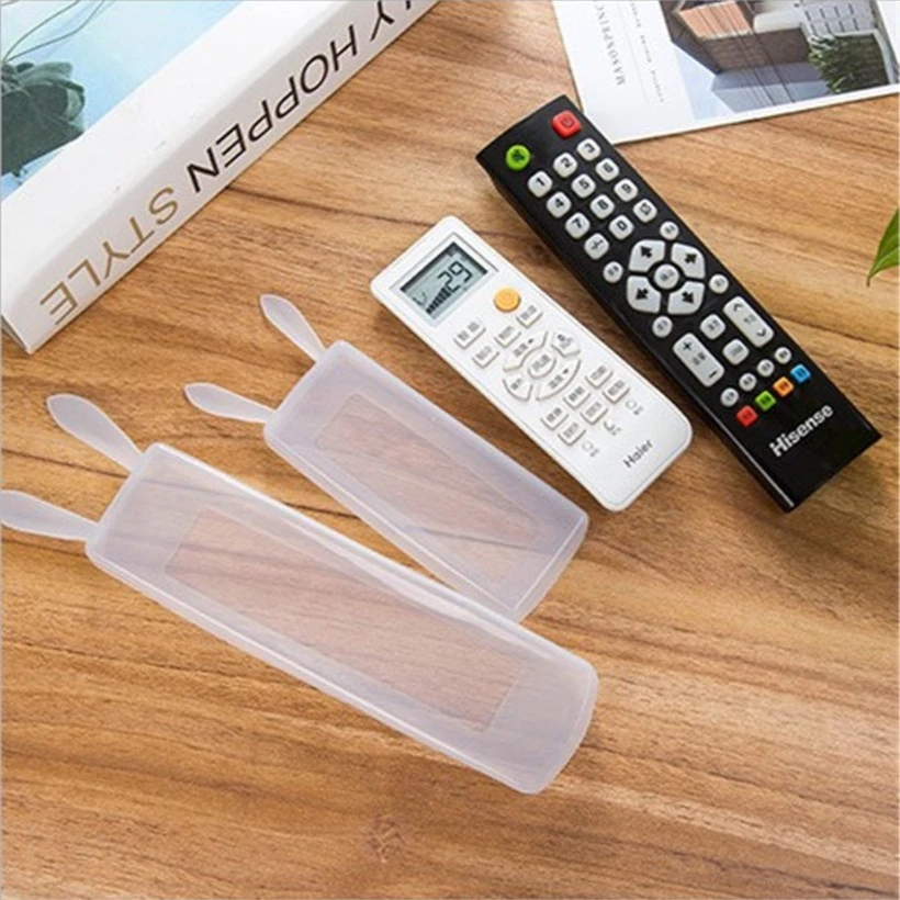 透明硅胶遥控器遥控器套防尘罩耐用可防水防尘拉伸家用硅胶保护套