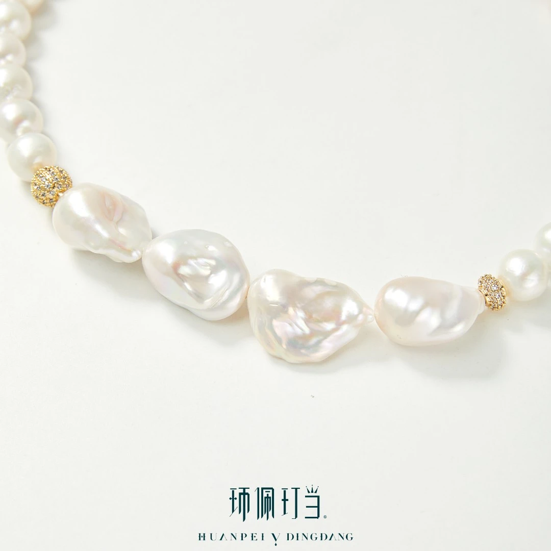 【环佩玎当】卢浮宫天然淡水巴洛克项链
