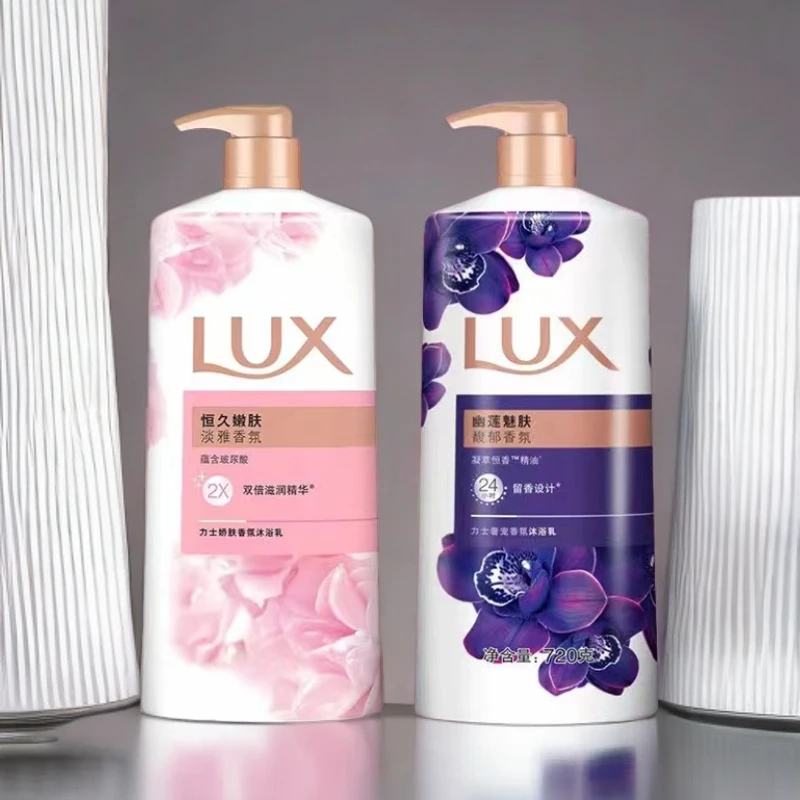 【两瓶装+送浴花】LUX/力士幽莲持久留香香氛沐浴乳大容量720g