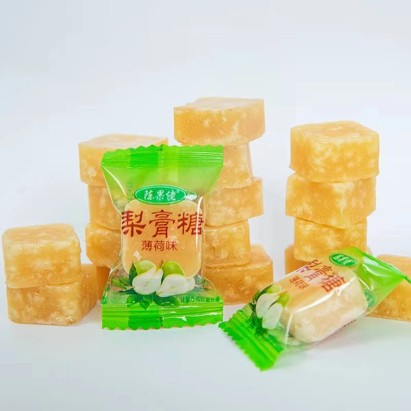 买1送1 陈果佬老字号正宗百草梨膏糖包装薄荷味 清凉润喉润喉糖