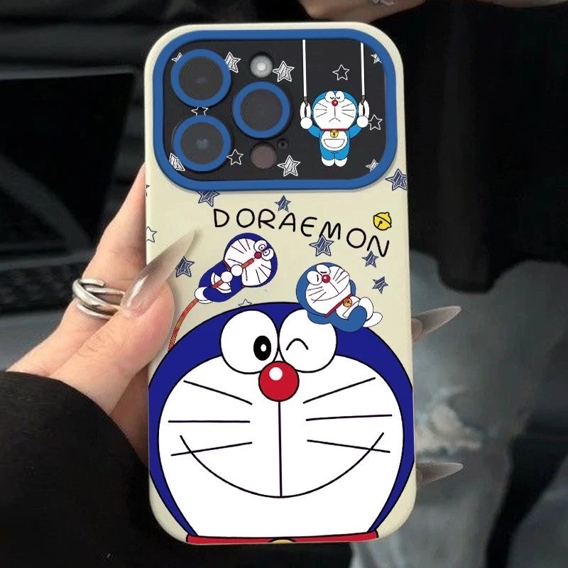 叮当猫适用苹果13/14promax手机壳12全包11华为/oppo/vivo/小米