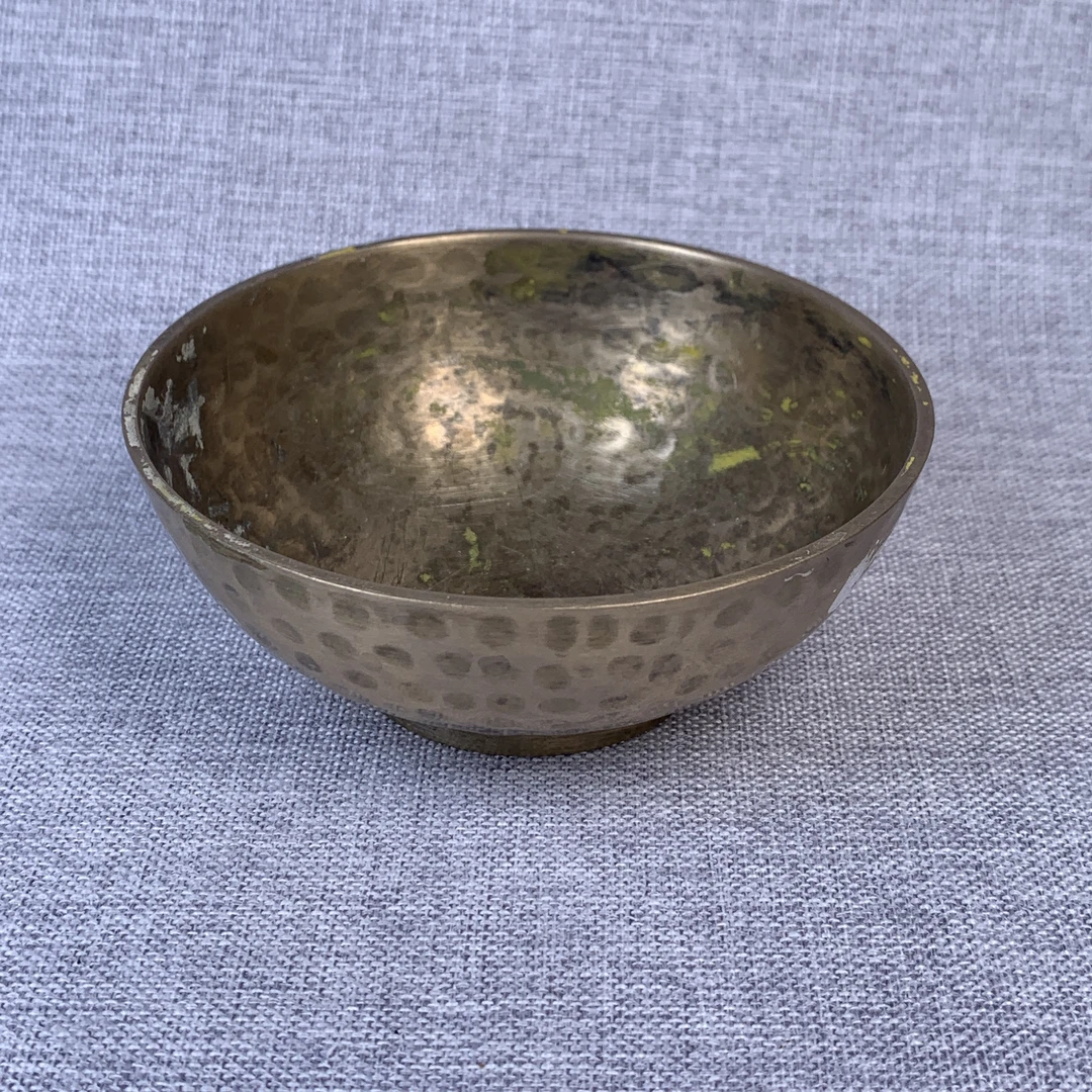 民国錾刻碗古瓷器真品国营镇江市文物商店库出5028088