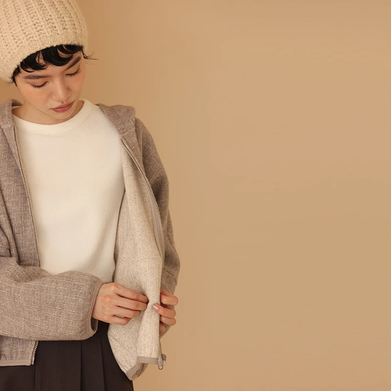 哈齿小姐 冬季B备内搭新型毛巾绒感T恤加厚恒温长袖打底上衣