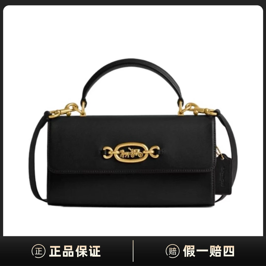 99新 COACH/蔻驰 Top Handle 24法棍包手提单肩包/EA01995