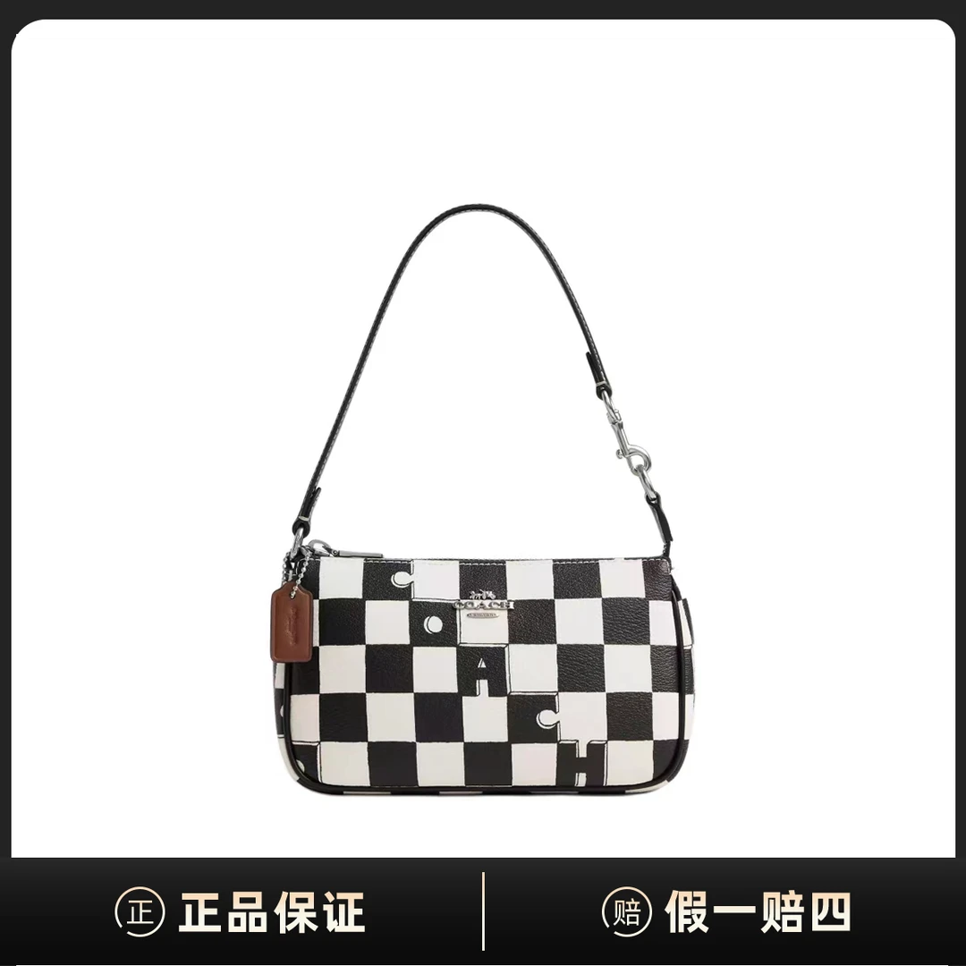 99新 COACH/蔻驰 Nolita 19 腋下包单肩手提包DD00016