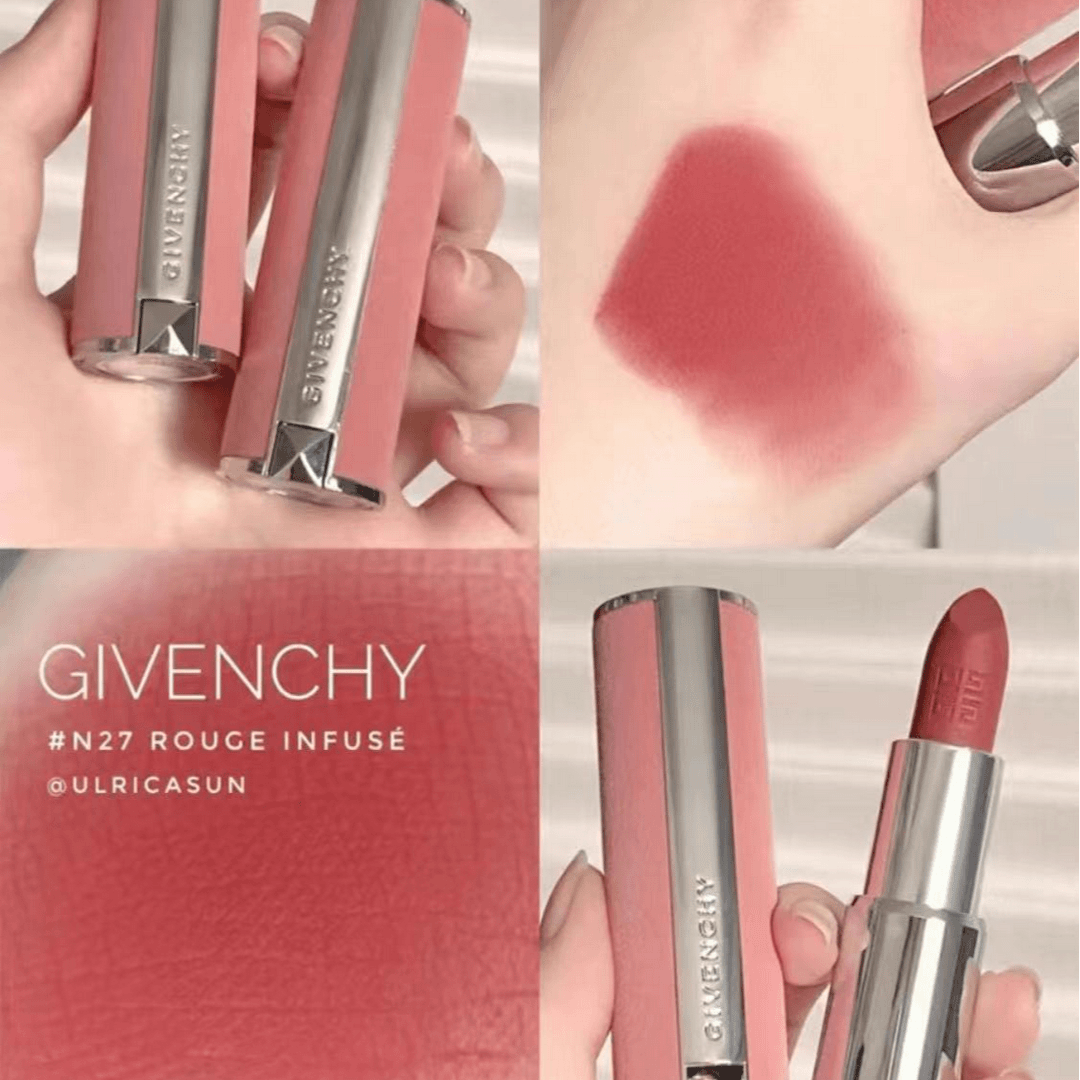 纪梵希 高定粉丝绒唇膏 口红 N27 1.5g