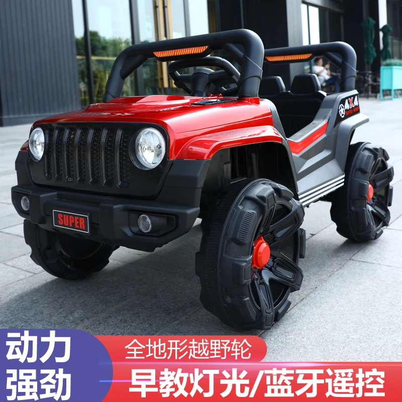 儿童电动车儿童车可坐人汽车儿童小汽车可充电小孩玩具越野遥控