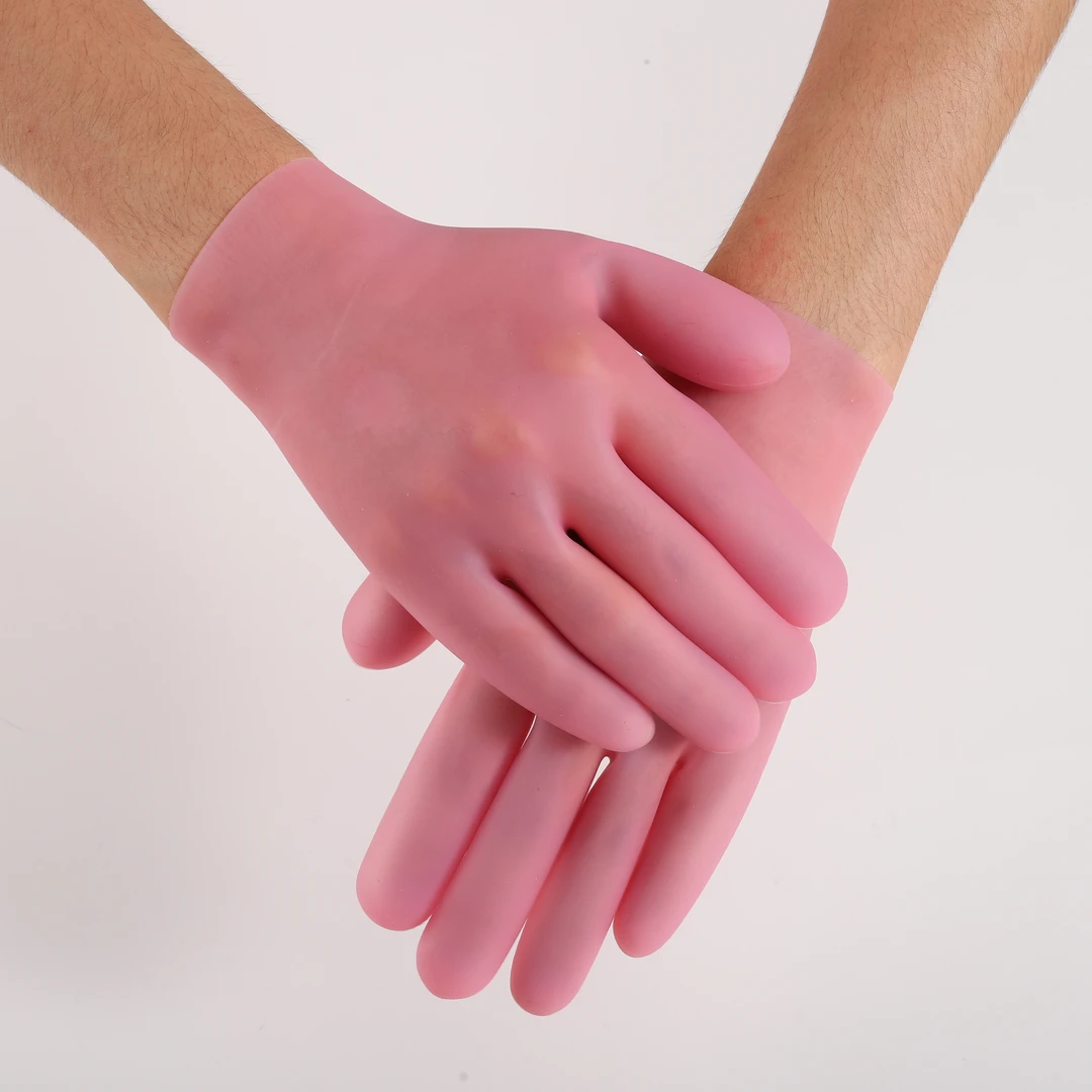 【一双手膜+一双脚膜】改进款不紧不勒护理防水保湿防裂角质脚手膜