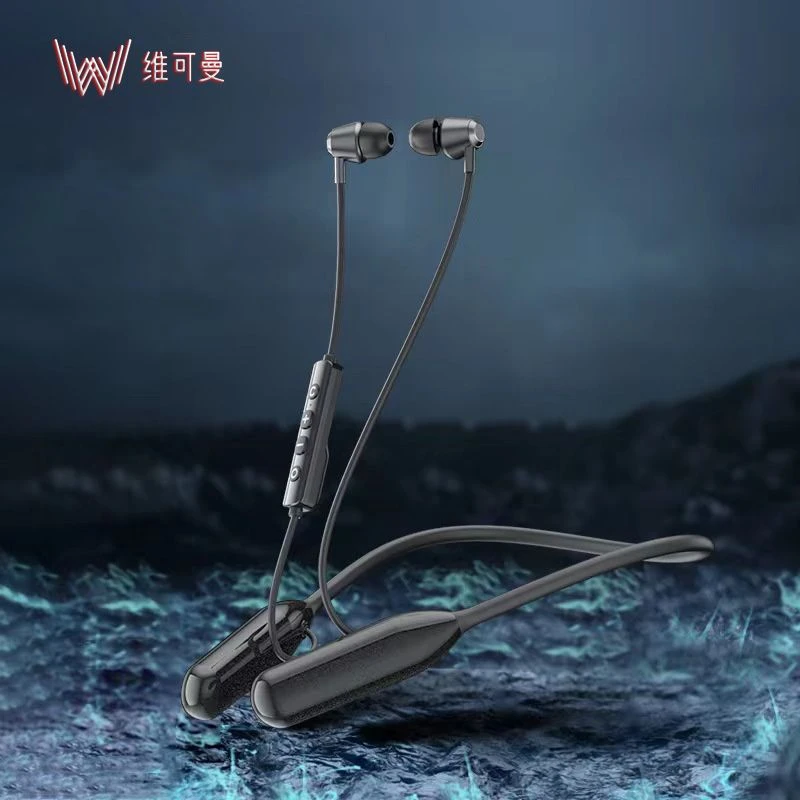 维可曼新款A20 蓝牙耳机颈挂脖式ENC通话降噪运动跑步无线蓝牙耳