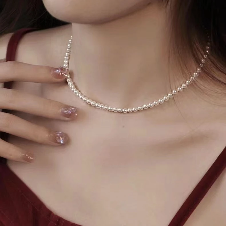 【先鉴后发】海水欧卡娅小米珠3-4m正圆 （坤少）双11爆款