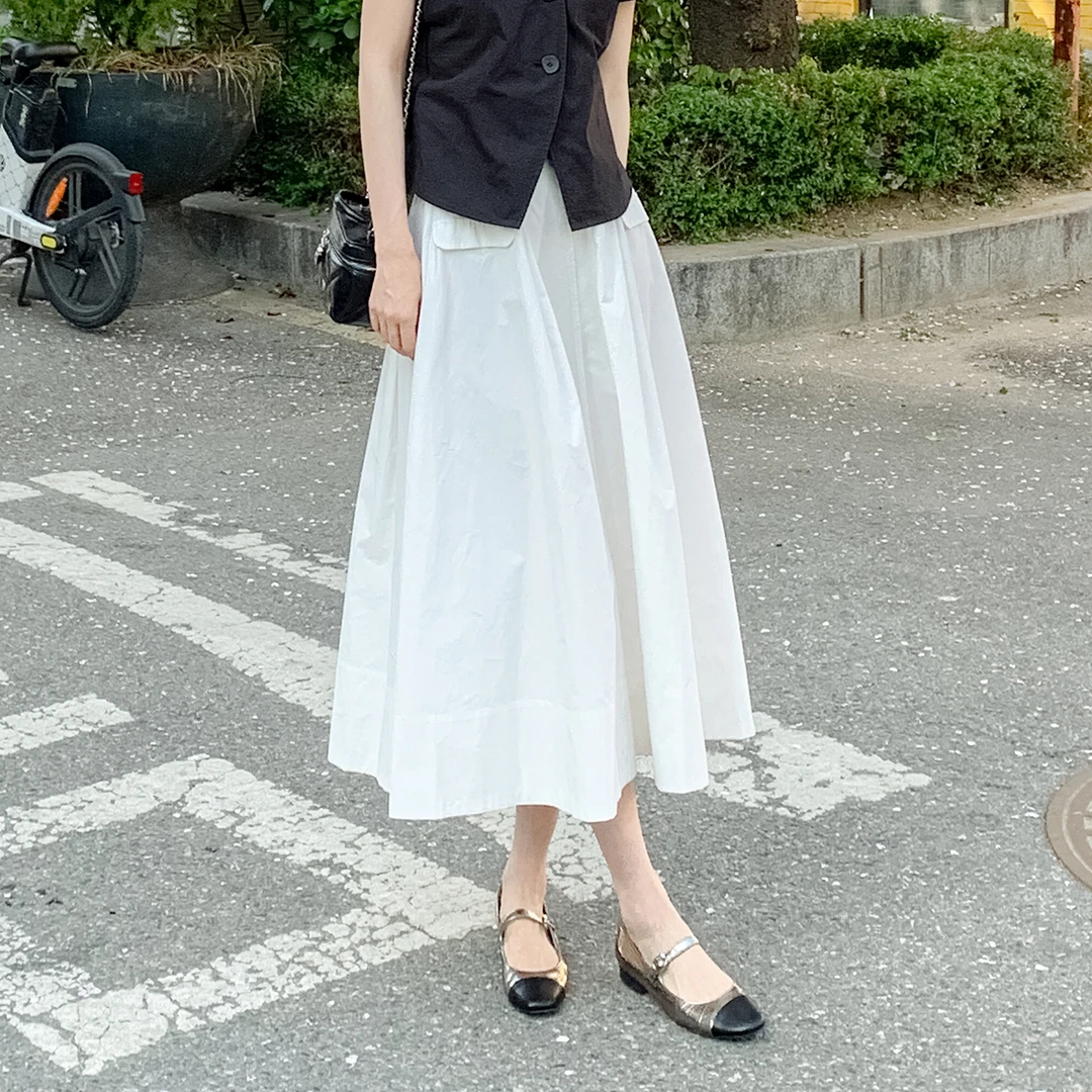 【拾光季风】【新品】三色伞裙FS405X010