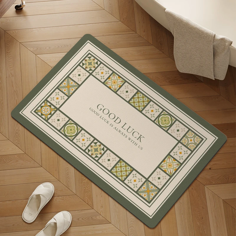 浴室吸水脚垫轻奢风家用门垫卫生间防滑地毯厕所速干地垫吸水垫子