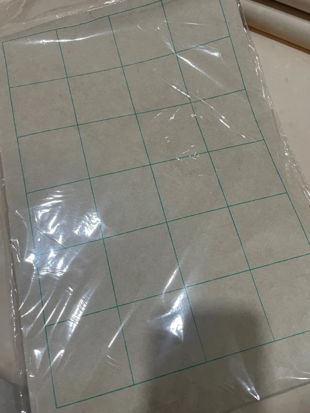加厚楮皮方格4厘米 4包一组