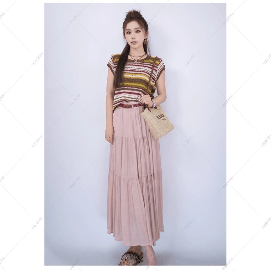 HISHIYU【小彩虹】夏季多巴胺百搭针织衫