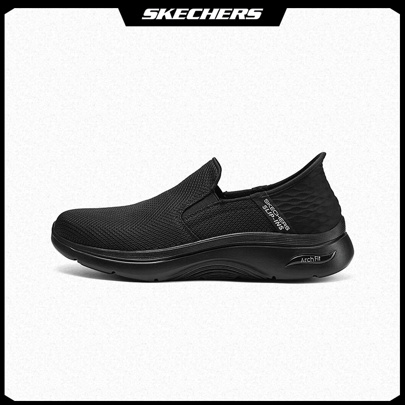 【闪穿科技】斯凯奇2024春秋男一脚蹬健步运动轻便软底休闲鞋216600