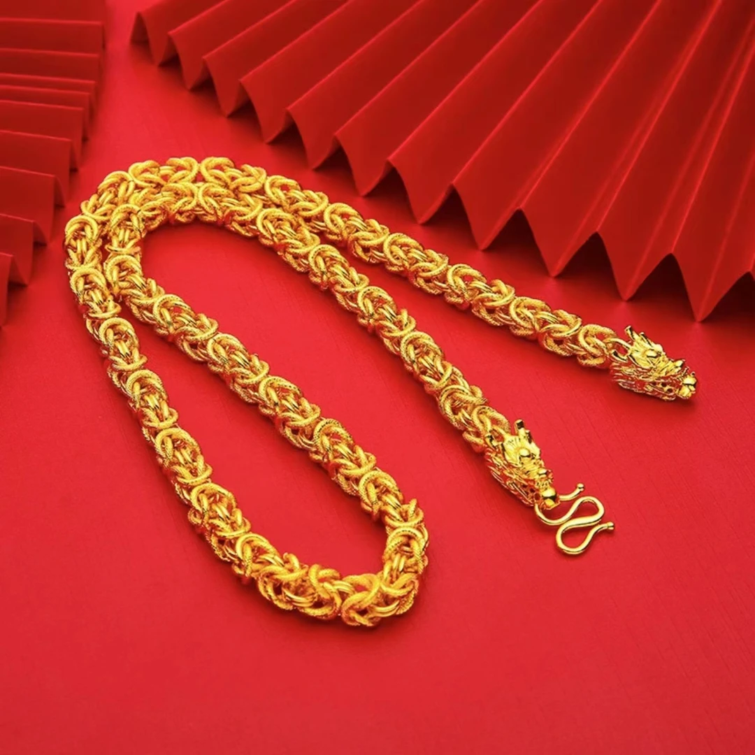 合金项链 【龙骨项链】男士男款气质时尚百搭霸气素款大气潮流经典