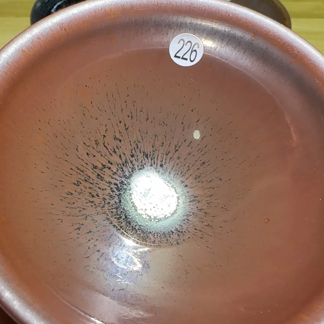 茶盏龙窑柴烧建盏茶器