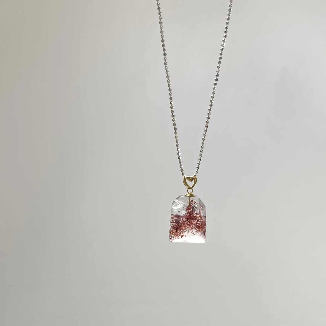 【二妹推荐】金草莓吊坠 小 (不含链)多样性发一