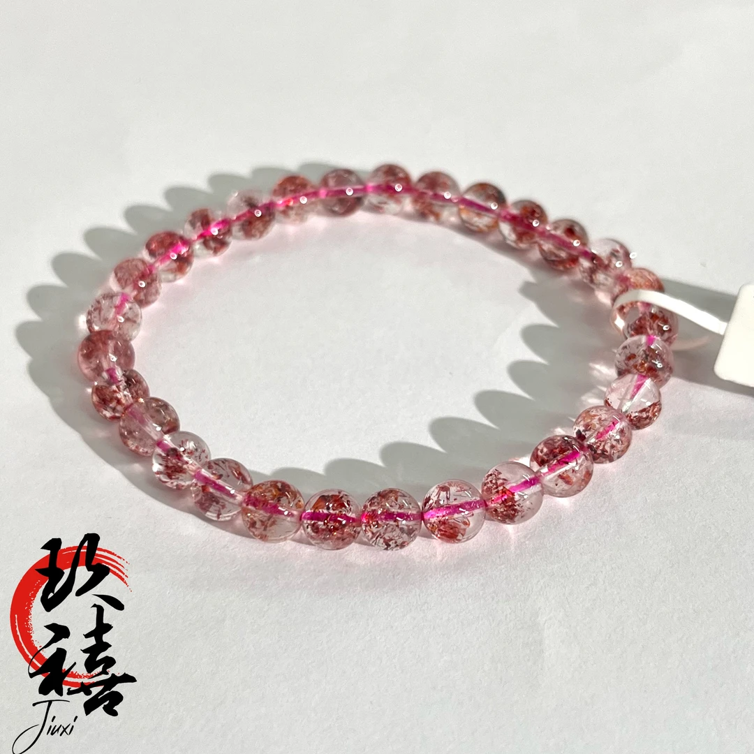 【二妹推荐】金草莓云母片单圈手串 5-6mm➕A32202702  多样性发一