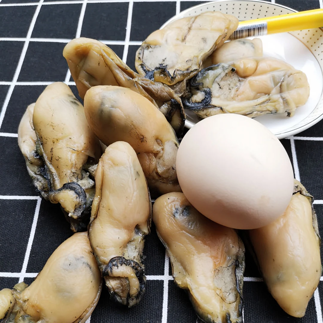 30头蚝豉干海蛎干海鲜干货清蒸油煎煲汤500g