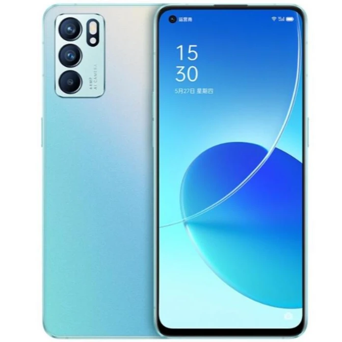 9新 OPPO OPPO Reno6（12+256GB全网通5G版）星河入梦色9新原装严选