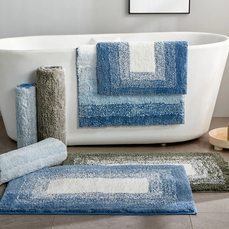 吸水地垫浴室卫生间门口冬天卫浴厕所防滑垫子家用门垫洗手间脚垫