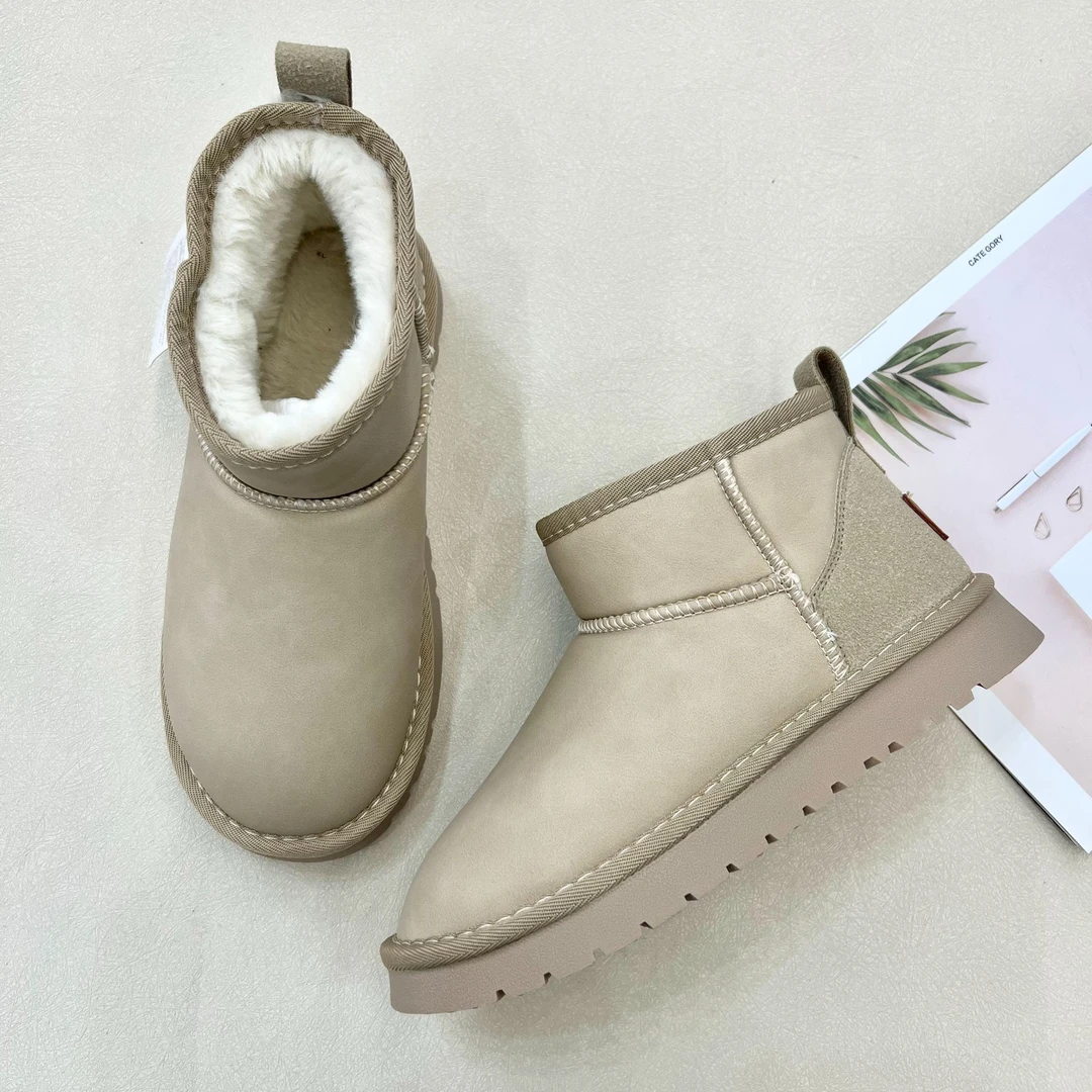 【叶子服饰】叶姐推荐新款时尚舒适休闲女百搭雪地靴0167