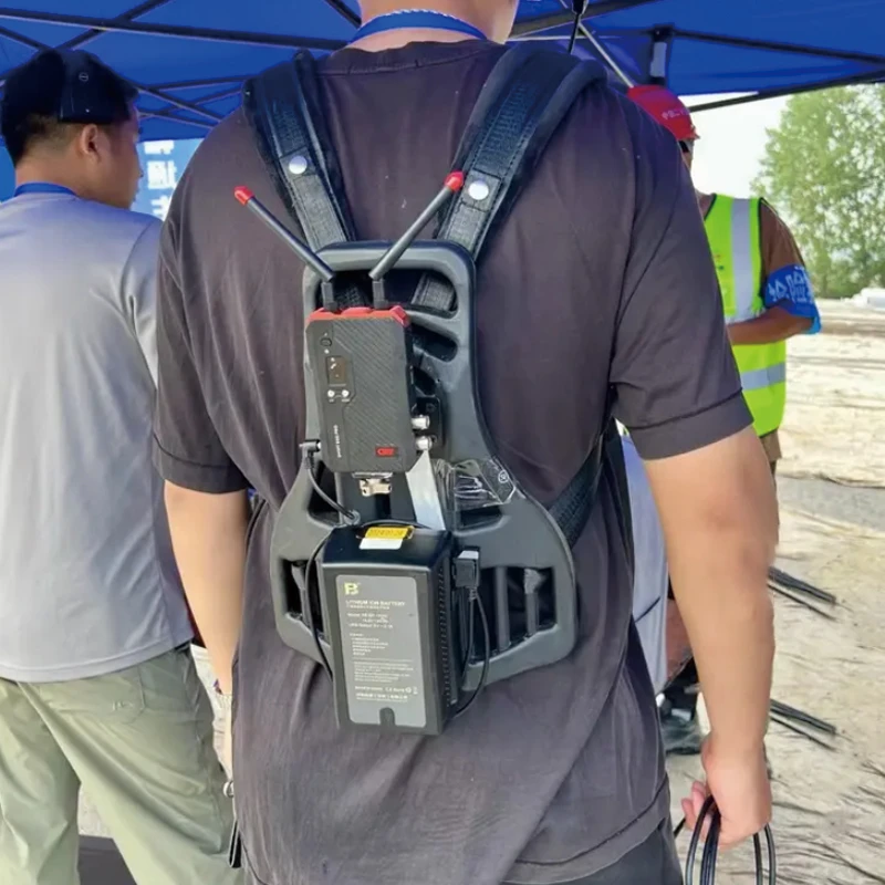 图传背包/聚合路由器背包口背包移动直播背架宋导直播技术大疆