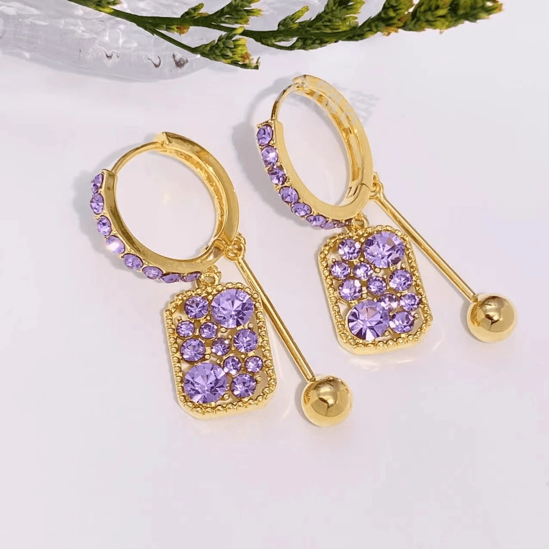 高级感气质轻奢时尚耳环021