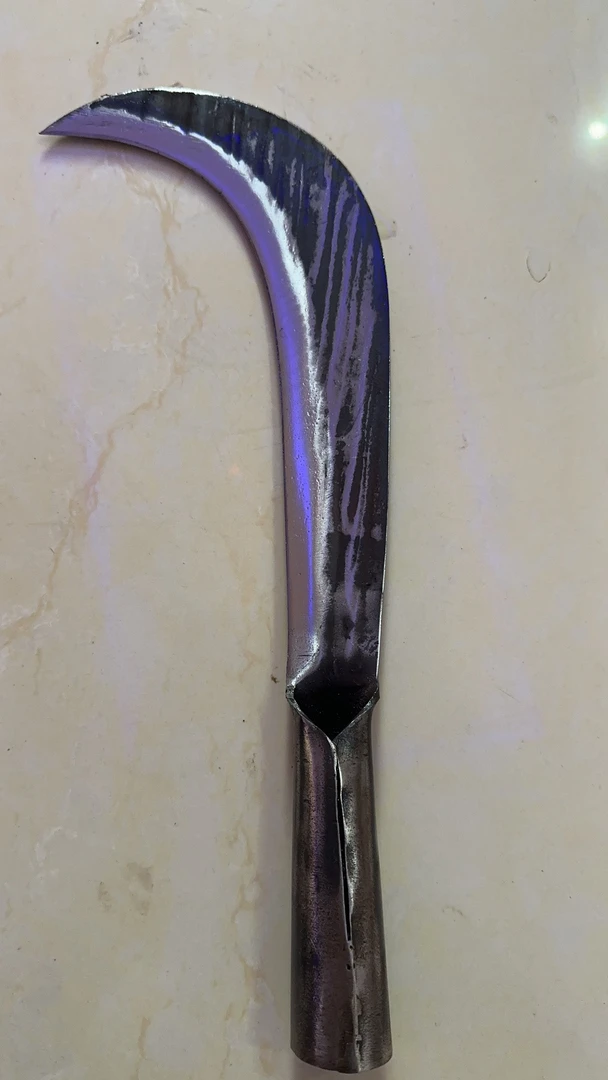 锻打高碳锰钢蕉叶小号