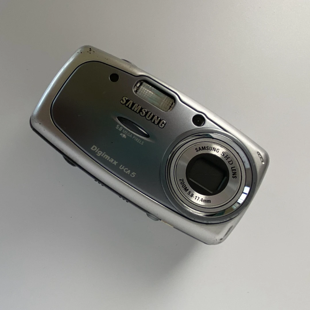 95新 Samsung/三星 U-CA5 500万像素3倍光学变焦高颜值ccd