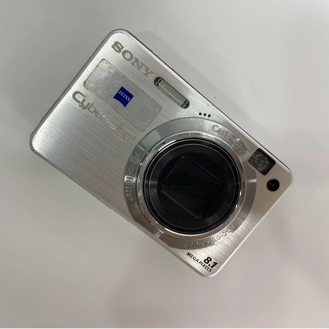95新 Sony/索尼 DSC-W150 810万像素5倍光学变焦复古银ccd
