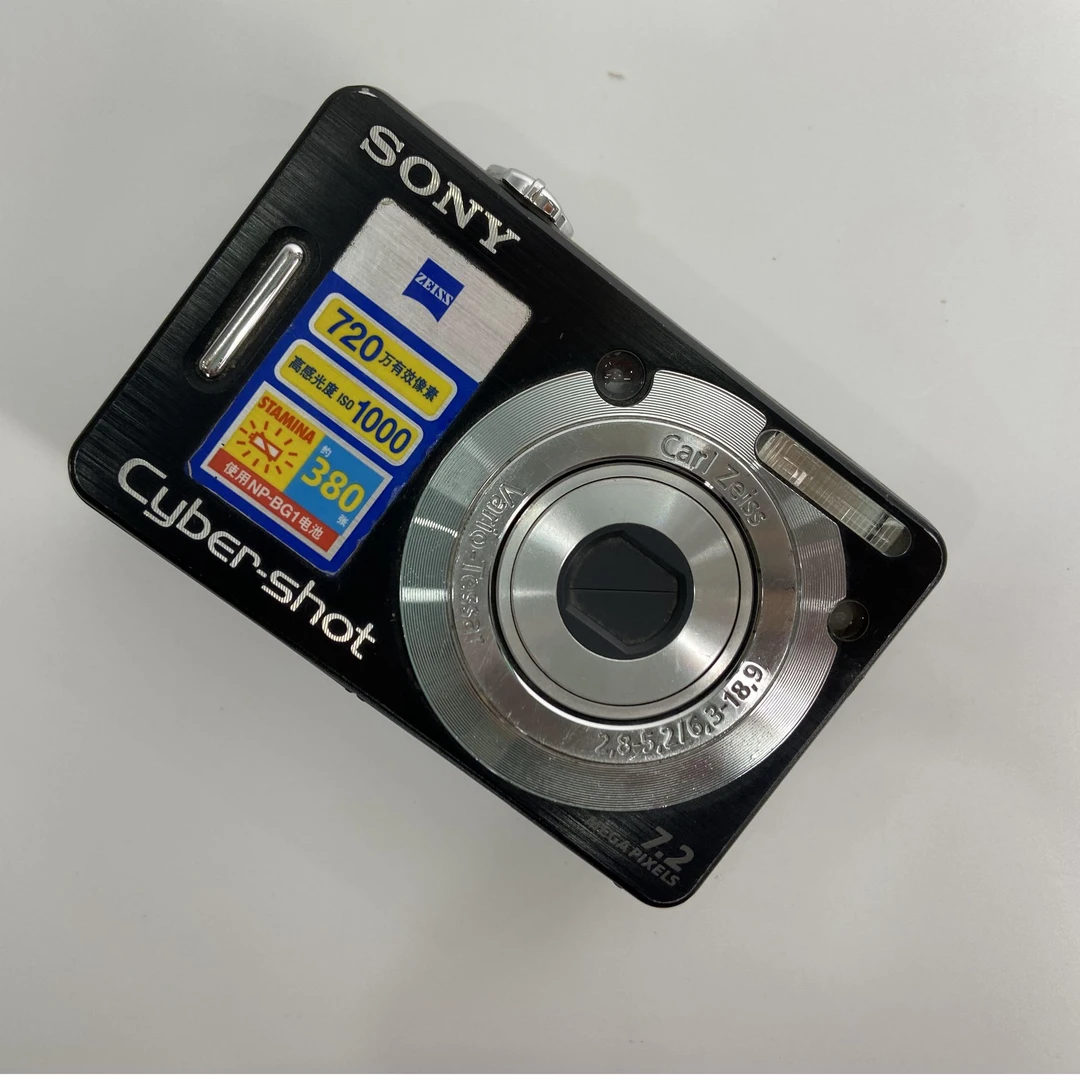 95新 Sony/索尼 DSC-W55 720万像素3倍光学变焦复古ccd