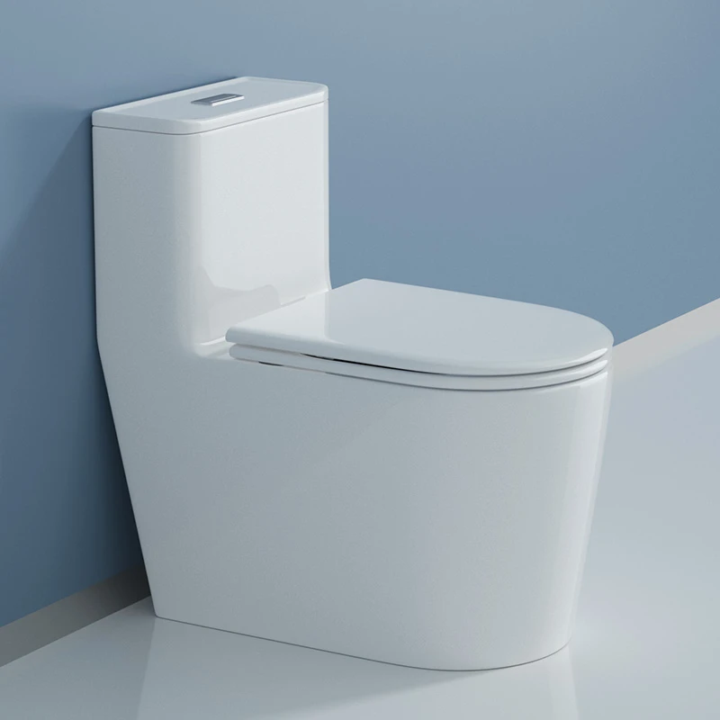 【防粘防溅】AITOBO新款大冲力马桶移位适用小户型防臭虹吸坐便器