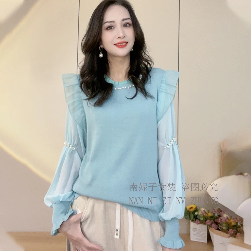 南妮子女装严选601-800时尚气质2025秋冬穿搭小香百搭针织衫