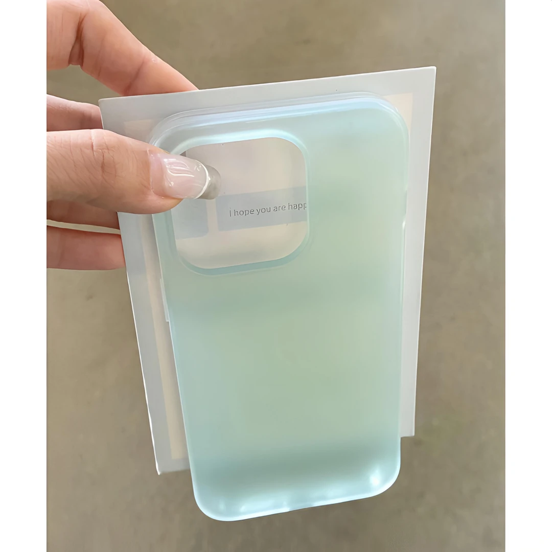 超薄多巴胺半透适用iPhone15苹果13promax手机壳14/11闺蜜12软套