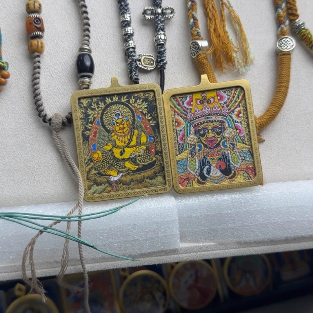 【闪购商品】扎基黄财神双面金壳