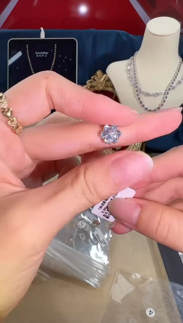 【闪购商品】海蓝宝石颈饰18K金镶嵌BN10240#-W#4