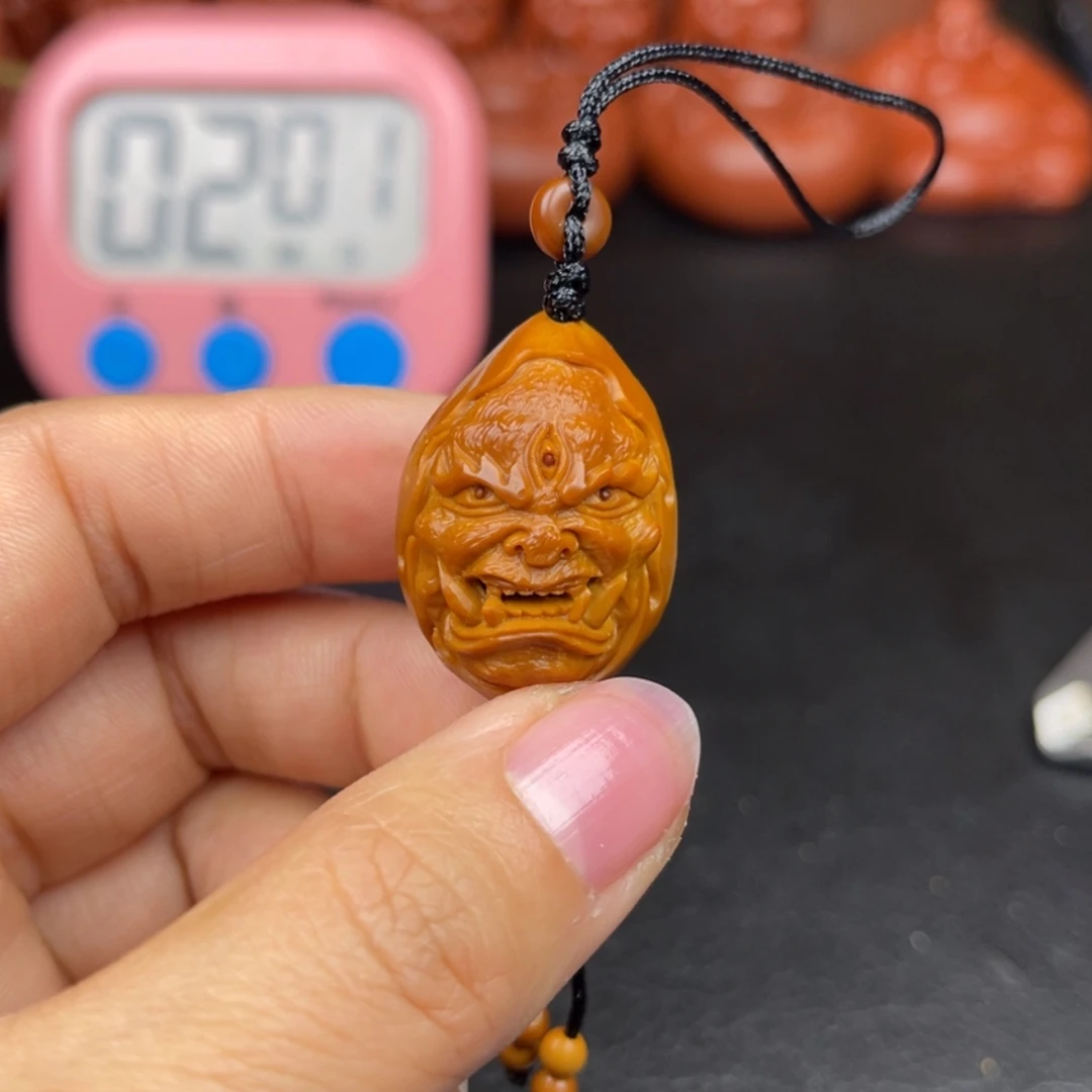 【闪购商品】橄榄核核雕蔡*才