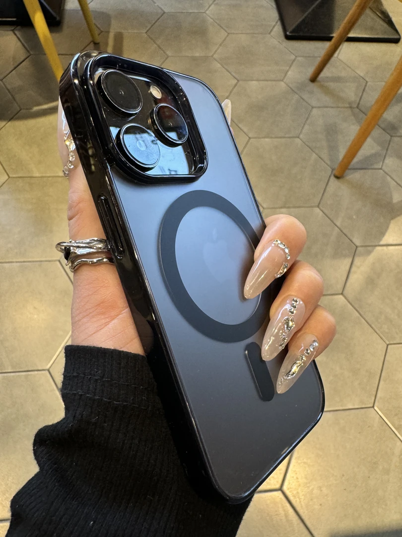 Magsafe磁吸磨砂防指纹适用苹果15promax手机壳iphone14plus/13防