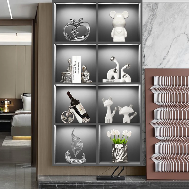 A430轻奢高级摆件套装电视柜酒柜装饰搭配高档创意酒柜装饰品摆设