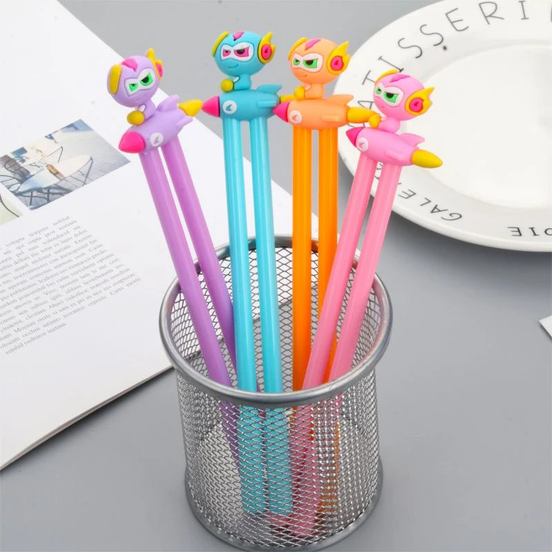 罚抄笔懒人连体笔学生作业卷子抄写神器创意黑字中性笔双写笔顺滑